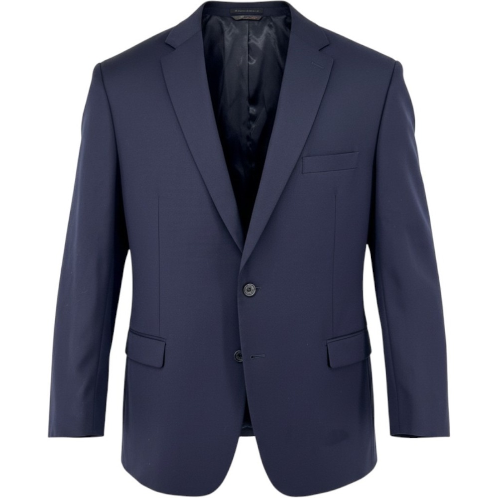 Lauren Ralph Lauren Mens 48R Dark Navy Blue 100% Wool Natural Stretch Blazer - Picture 1 of 16